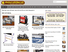 Tablet Screenshot of maydecal.com